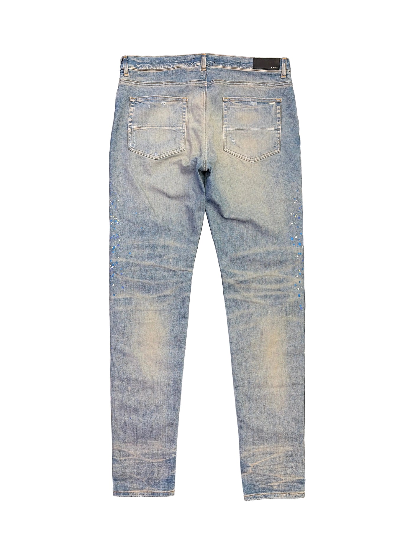 Amiri Crystal Painter Jeans Indigo