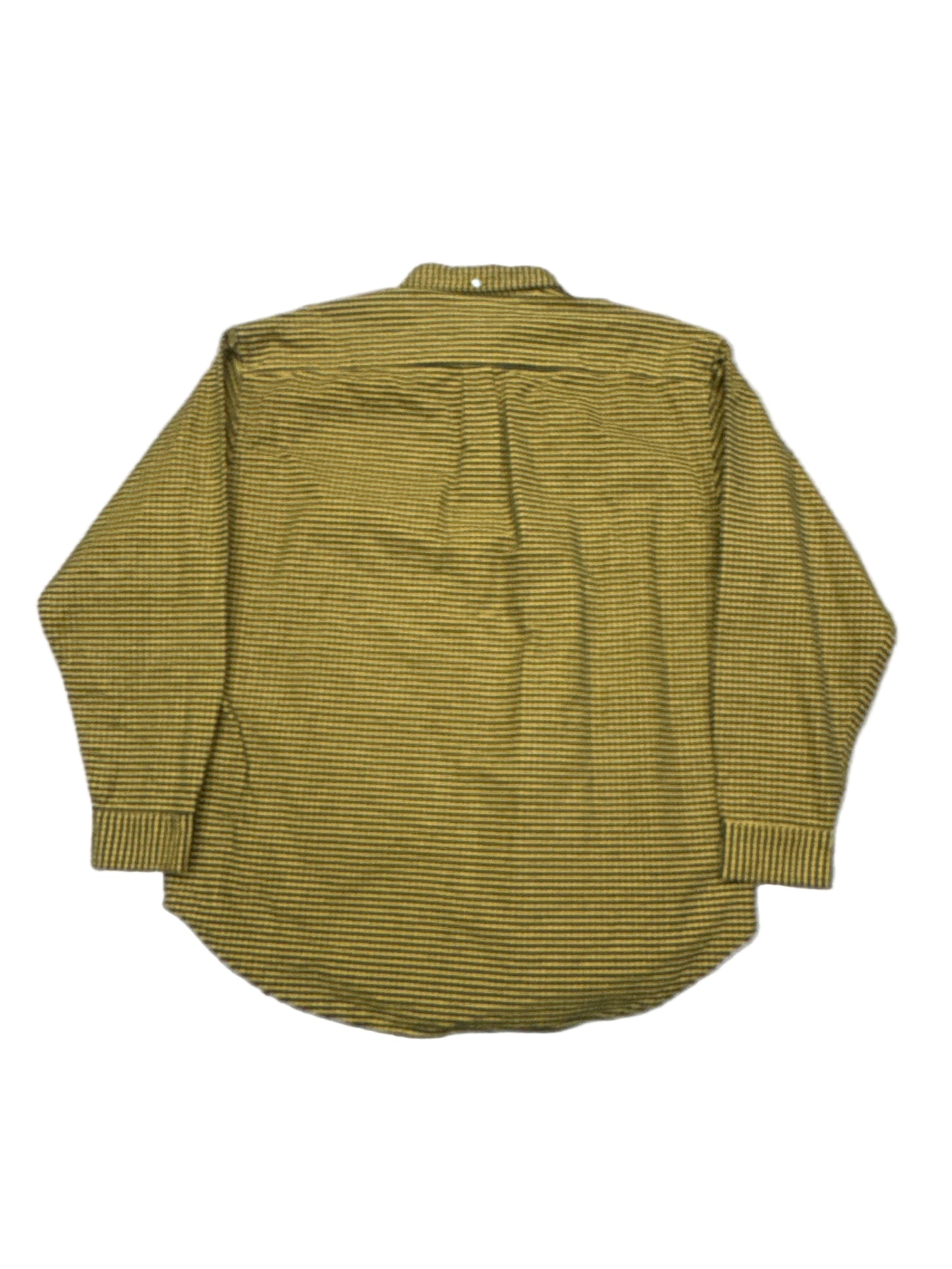 Supreme Loose Fit Flannel Oxford Shirt Yellow Plaid