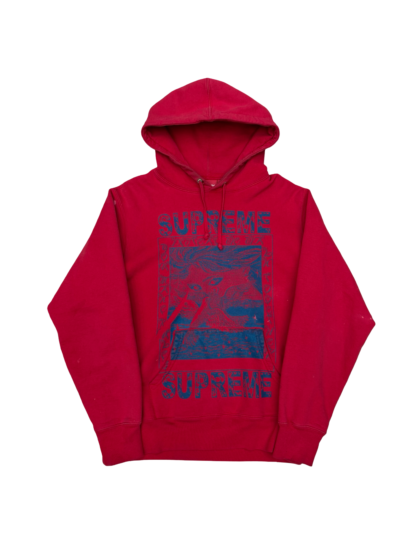 Supreme Red Doves Lady Sweatshirt Red