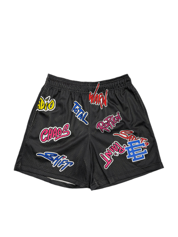EE x Matty Boy Mesh Shorts Black