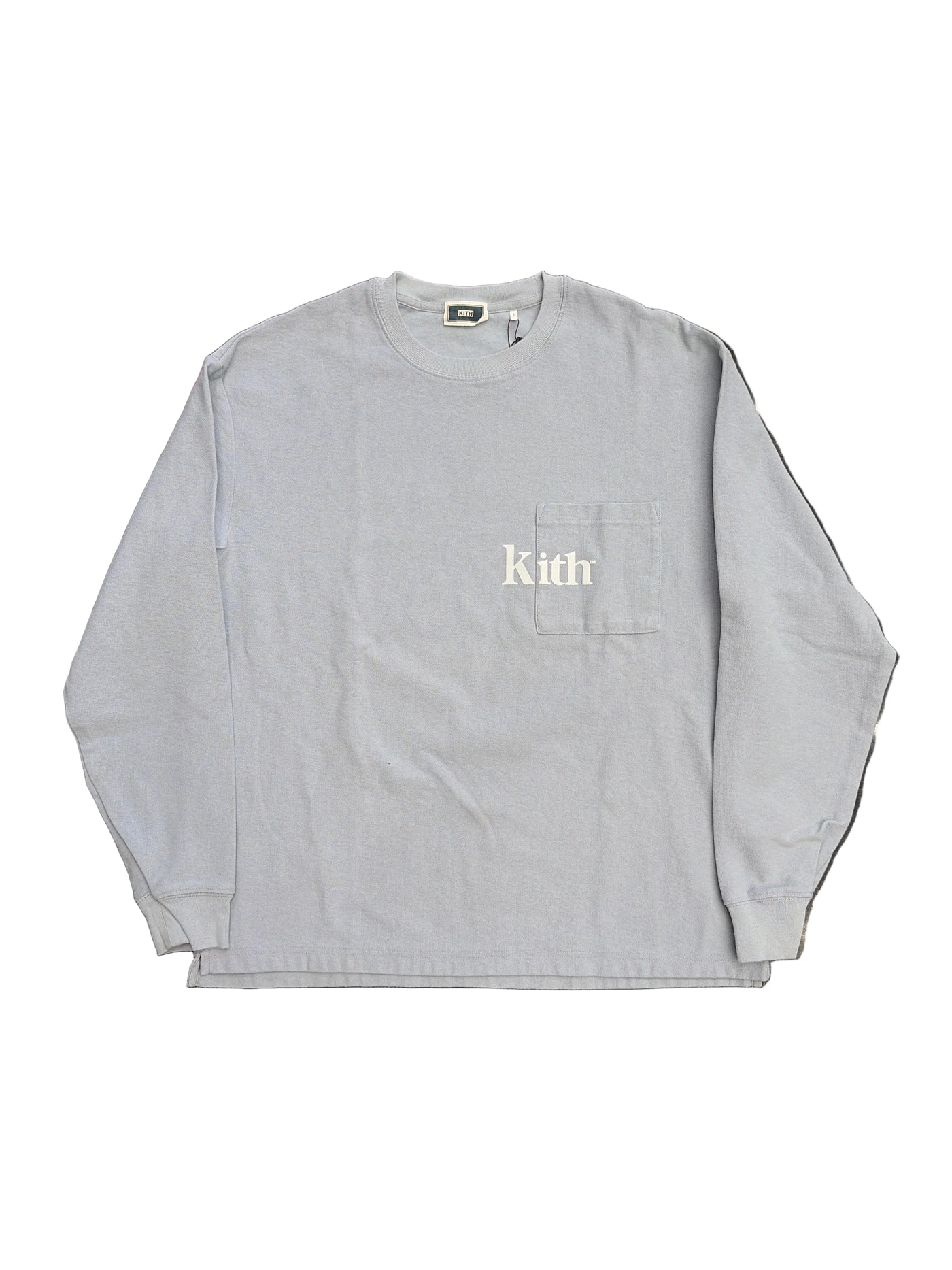 Kith L/S Quinn Pocket Tee Light Indigo