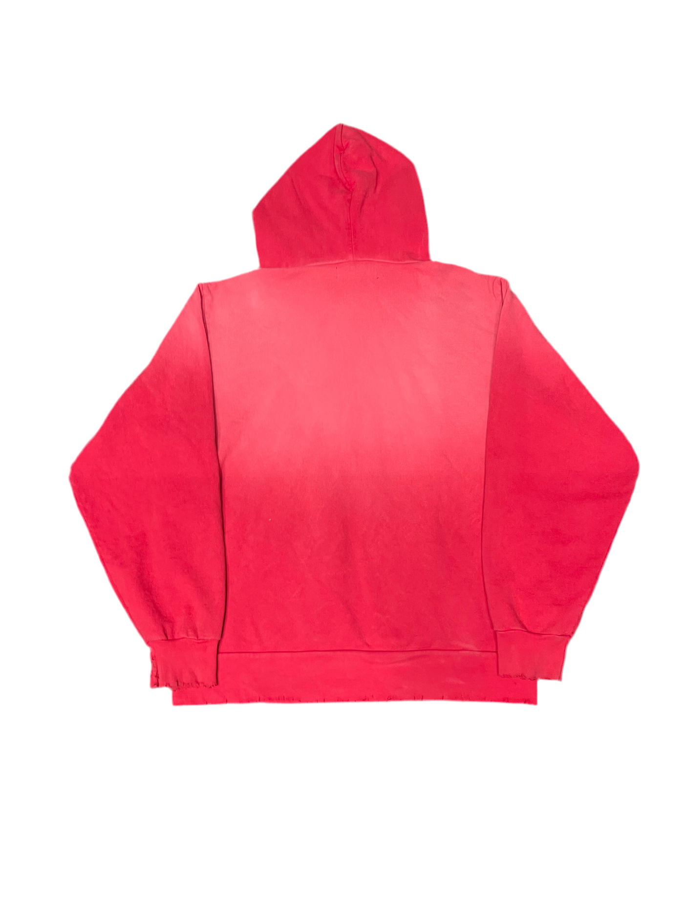 Vertebrae Cotton Patch Hoodie Red