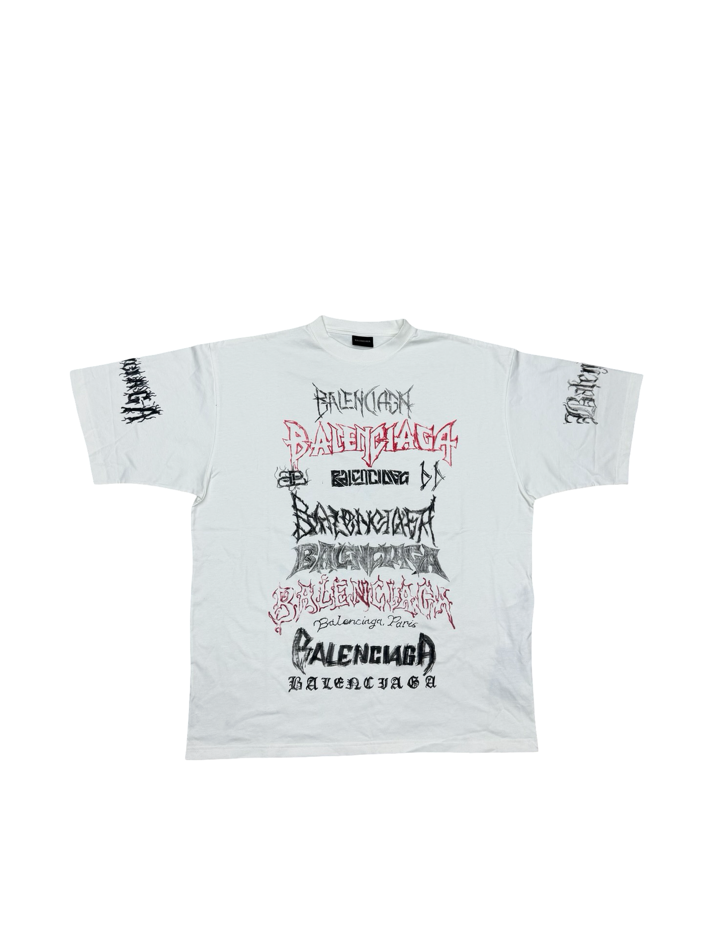 Balenciaga DIY Oversized Metal Tshirt