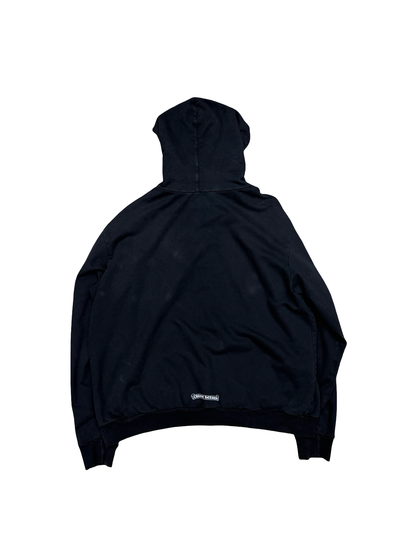 Chrome Hearts Letters Sleeve Zip Up Hoodie