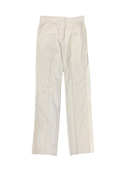 Givenchy Trousers Satin Stripe White