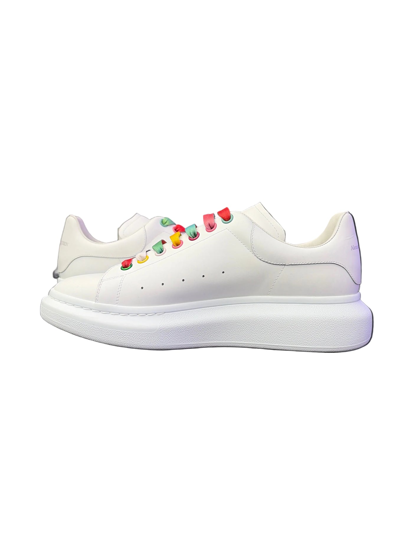 Alexander McQueen Oversized Sneaker White Colored Laces