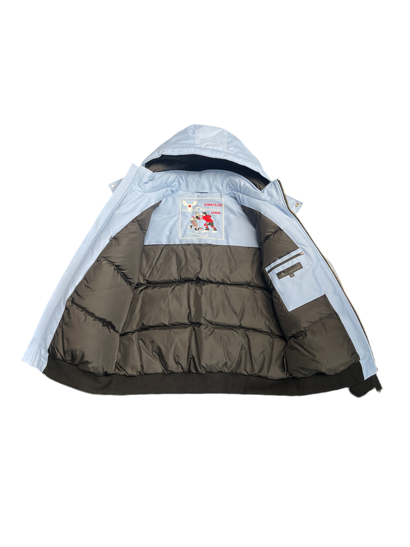 Moose Knuckles Original Ballistic Bomber Blue