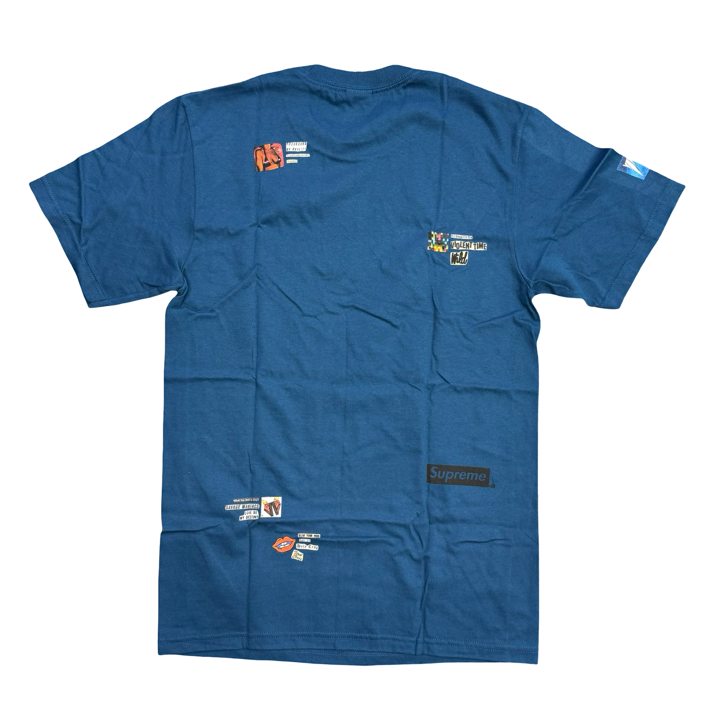 Supreme Upset Tee Indigo