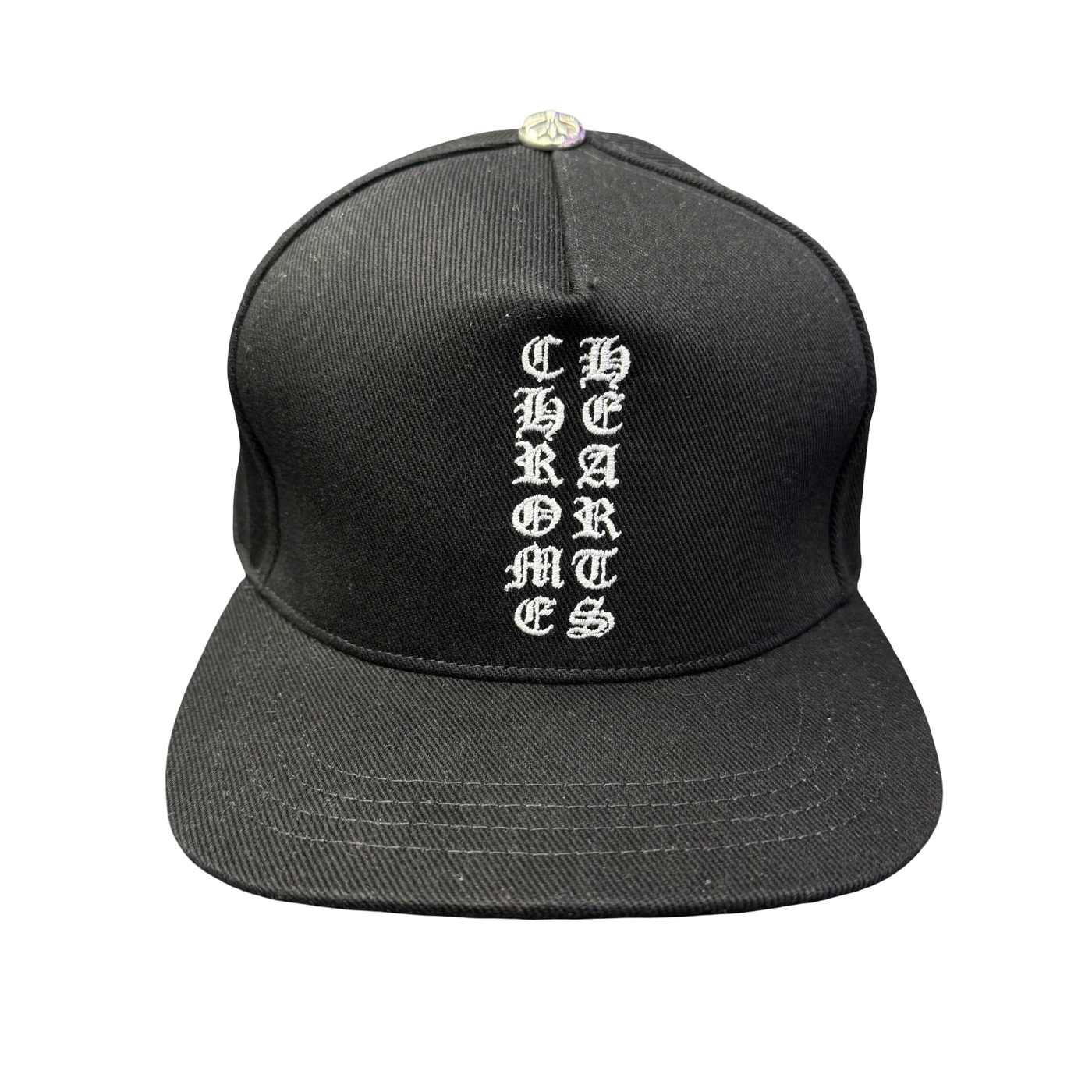 Chrome Hearts Vertical Logo Hat Black