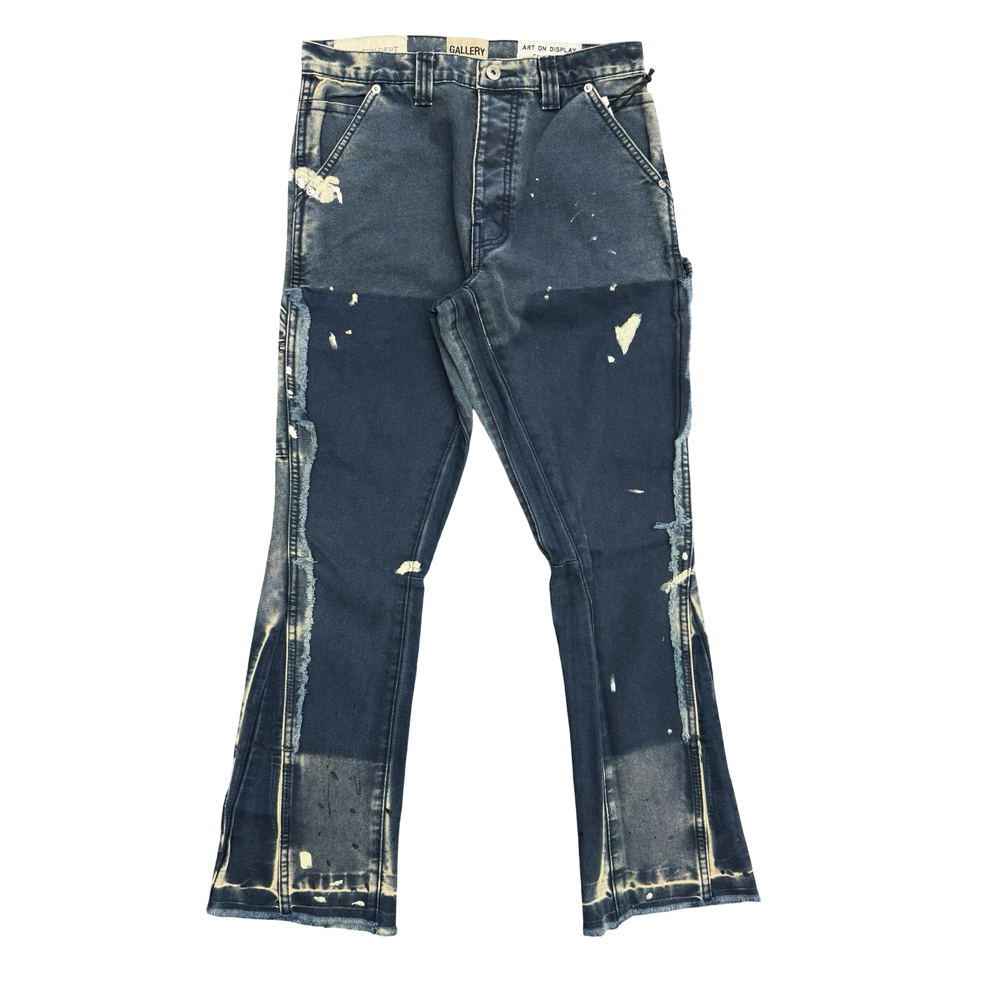 Gallery Dept. Carpenter Paint Splatter Jeans Navy