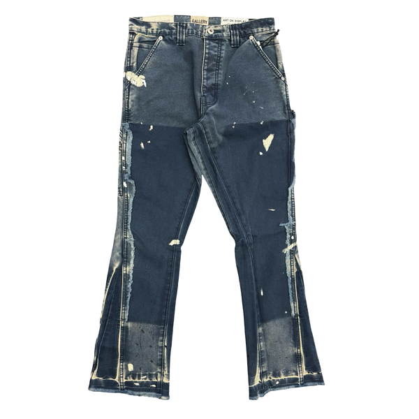 Gallery Dept. Carpenter Paint Splatter Jeans Navy