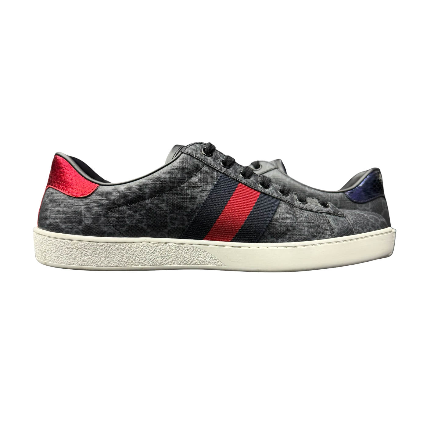 Gucci GG Ace Supreme Black Low Top Sneaker