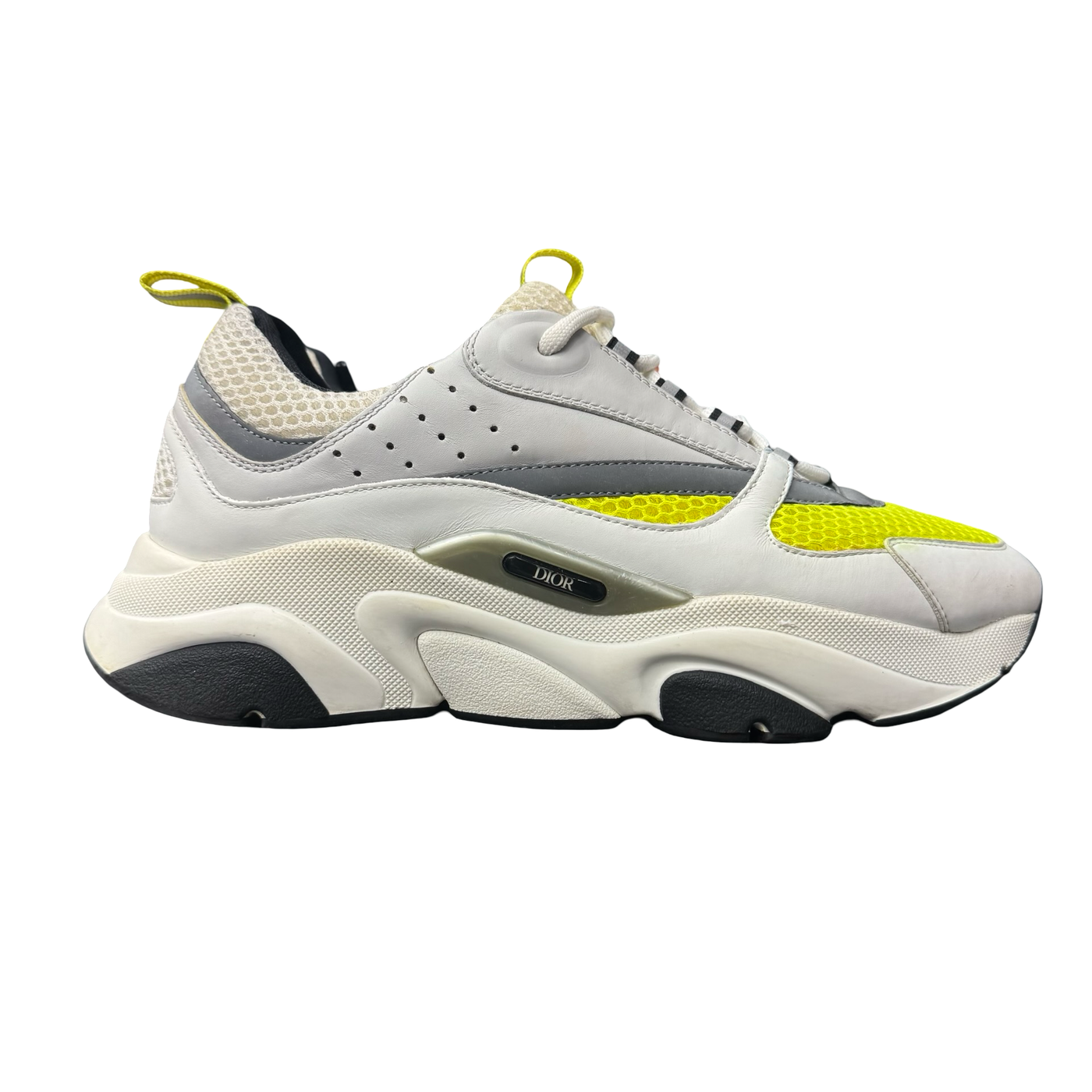 Dior B22 Sneaker White Yellow