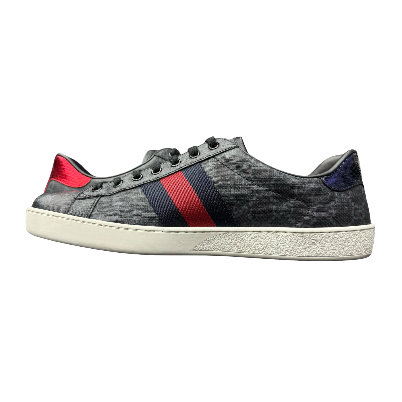 Gucci GG Ace Supreme Black Low Top Sneaker