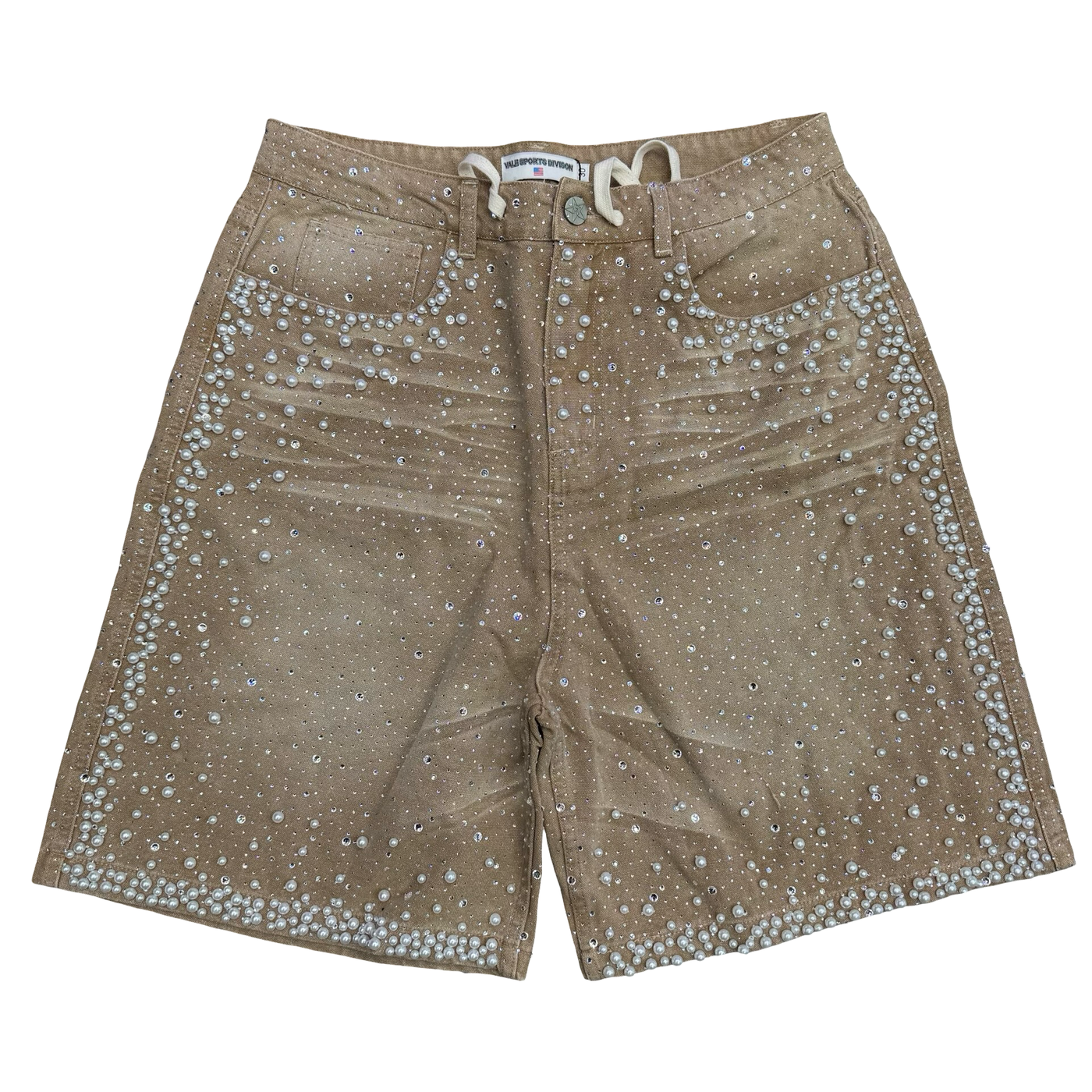 Vale Forever Sand Storm Jean Shorts Brown