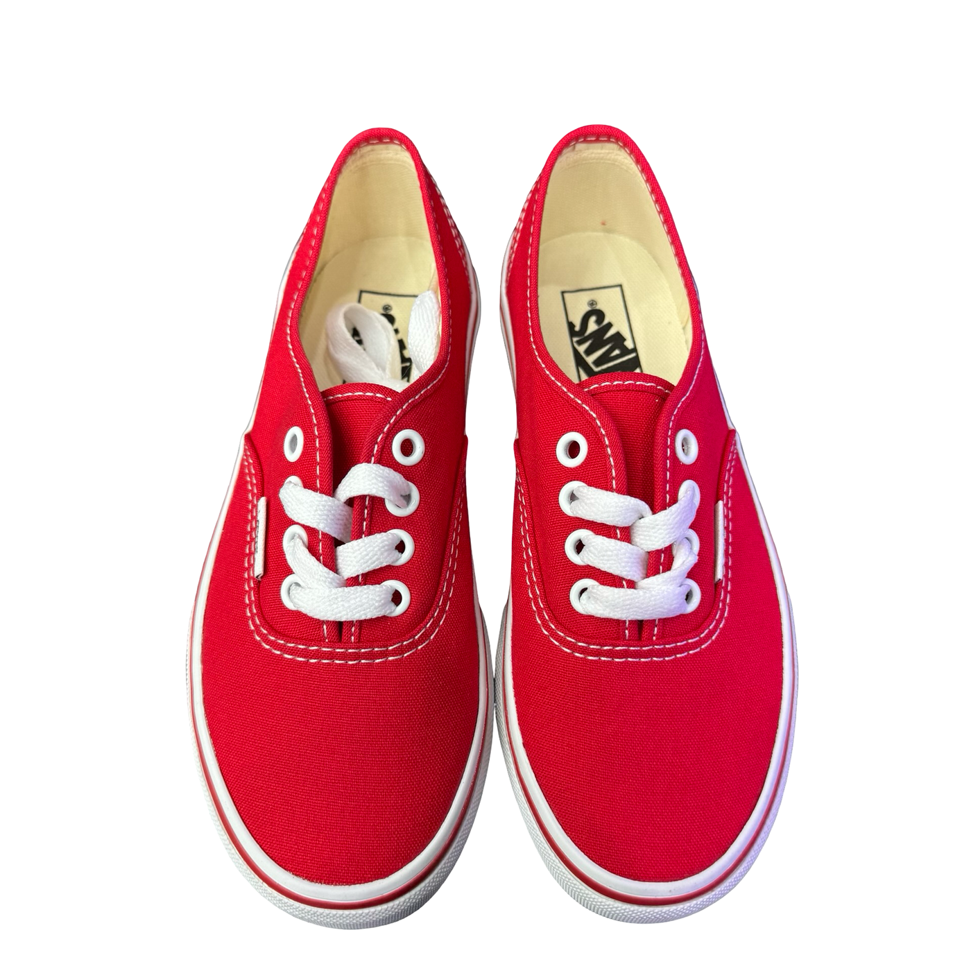 Vans Authentic Sneakers Red True White