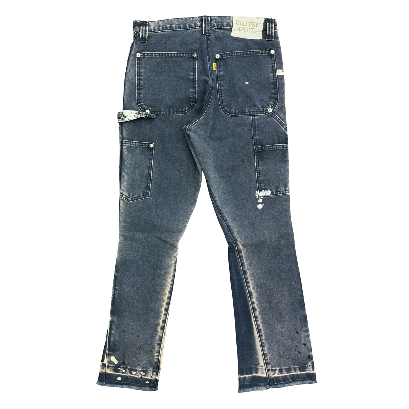 Gallery Dept. Carpenter Paint Splatter Jeans Navy
