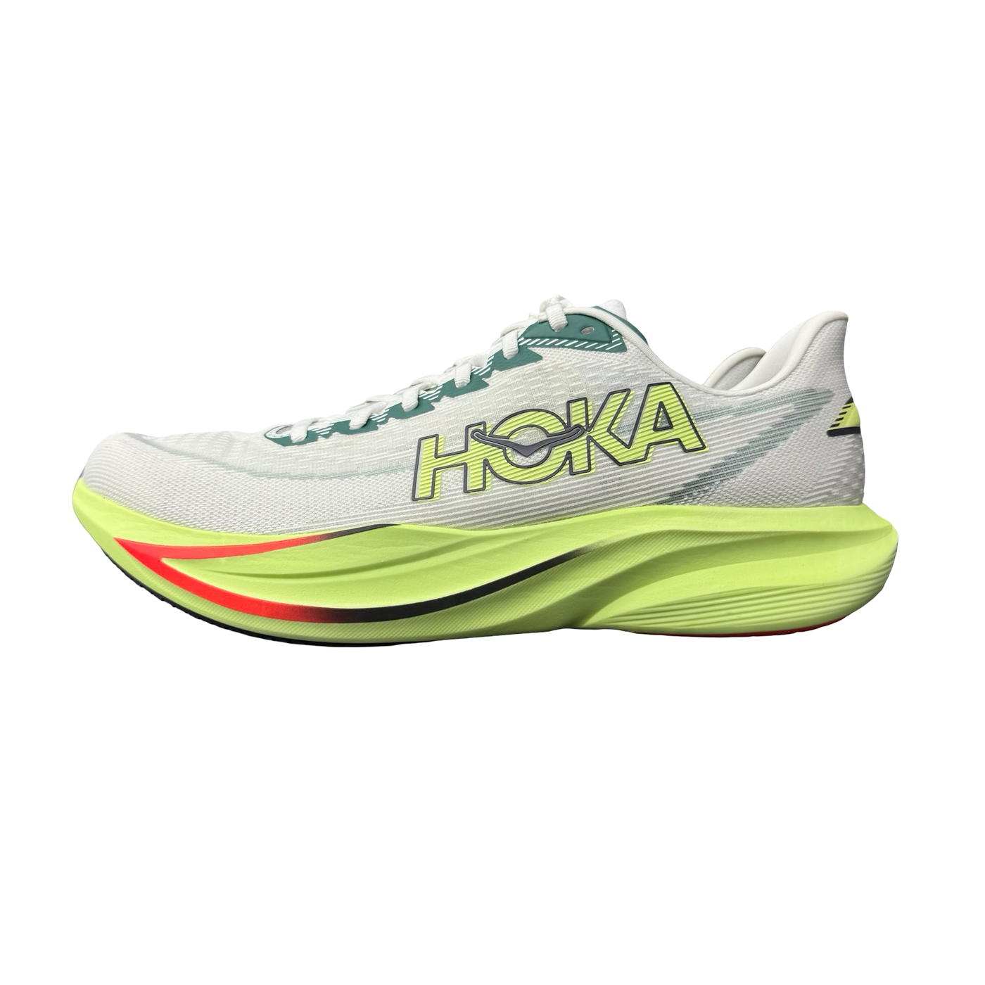 Hoka Mach 7 Sneakers Frost Neon Yuzu