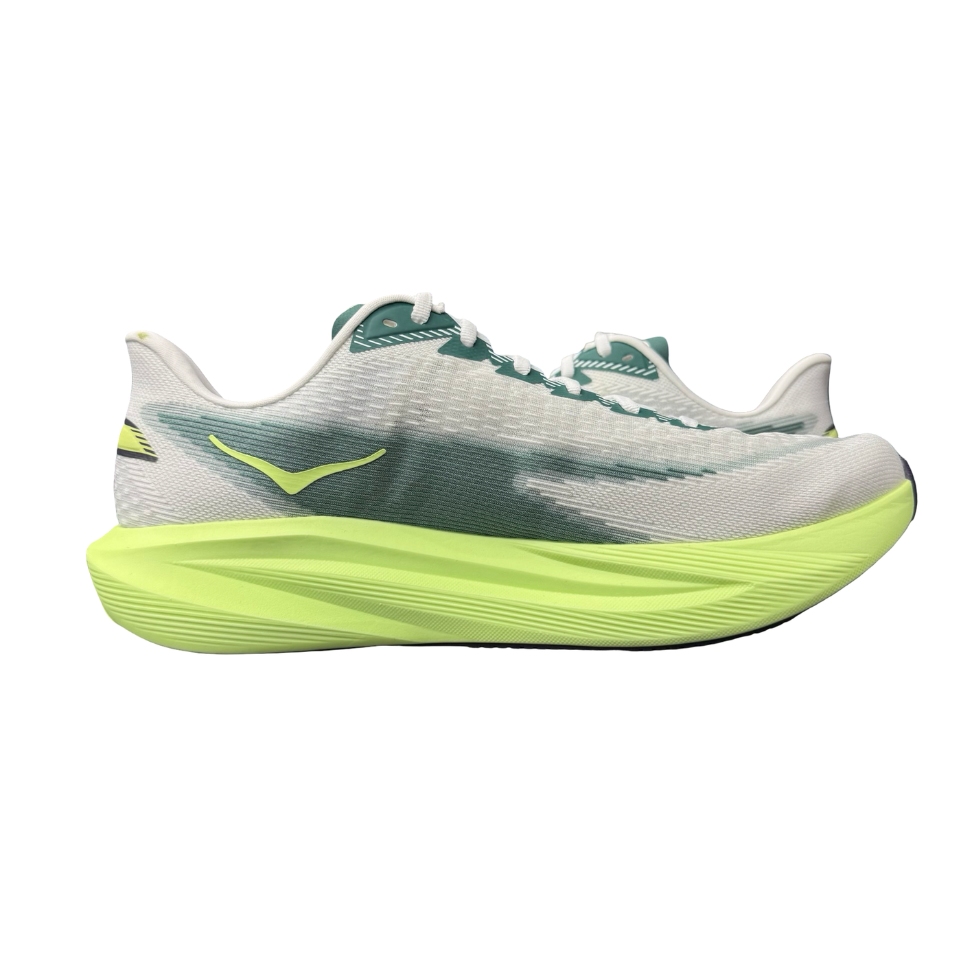 Hoka Mach 7 Sneakers Frost Neon Yuzu