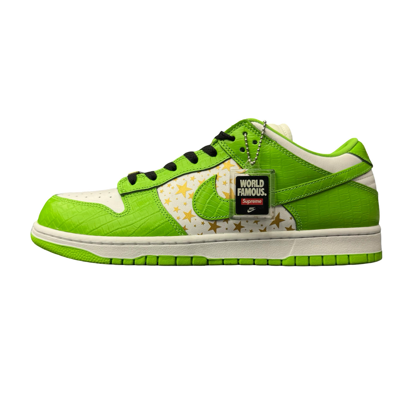 Nike SB Dunk Low Supreme Stars Mean Green