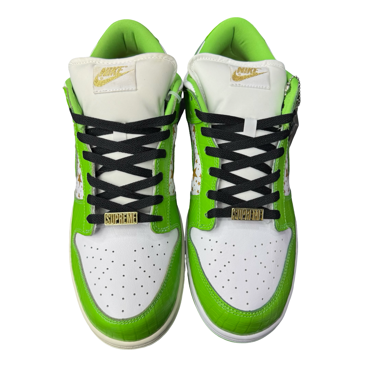 Nike SB Dunk Low Supreme Stars Mean Green