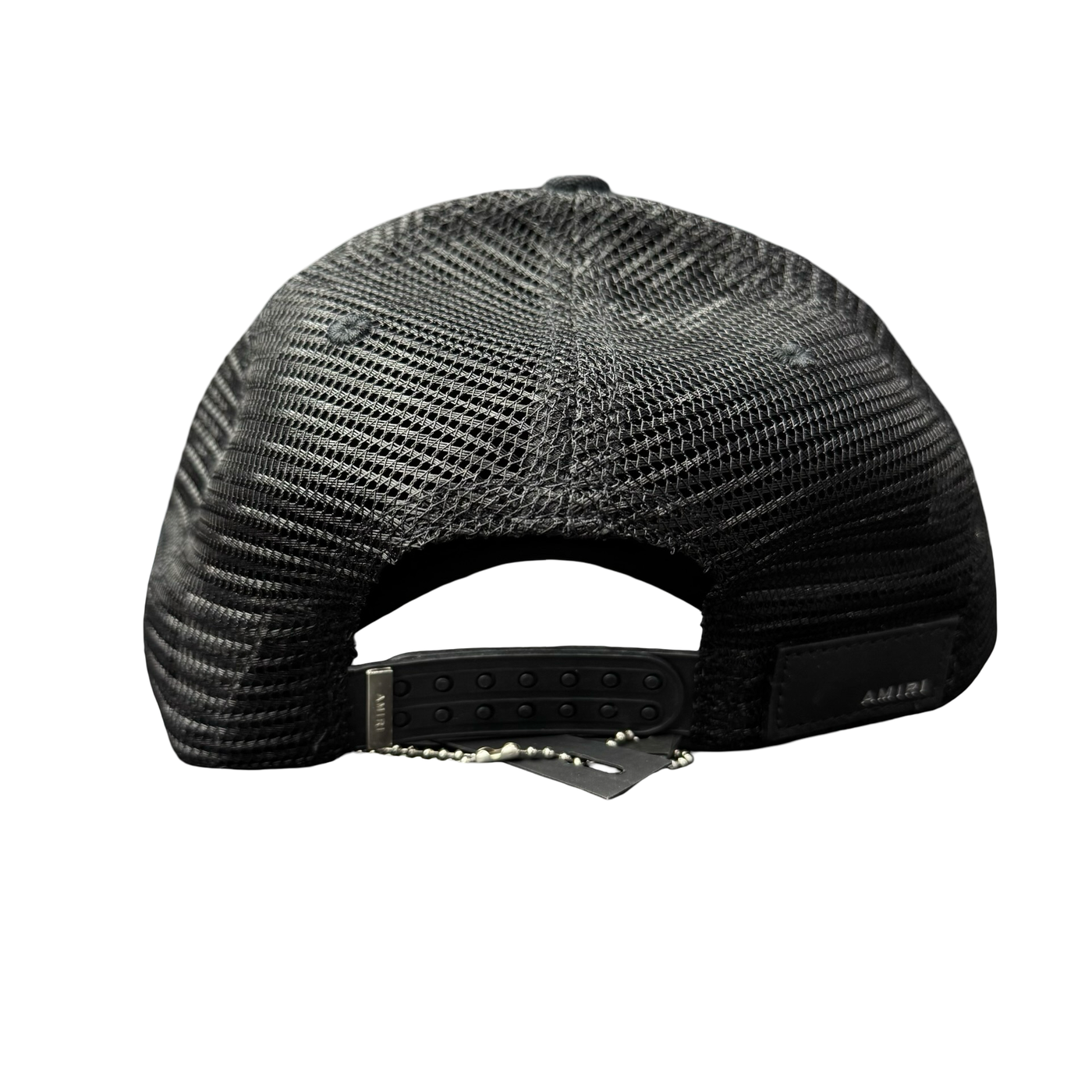 Amiri Three Star Trucker Hat Black Lime