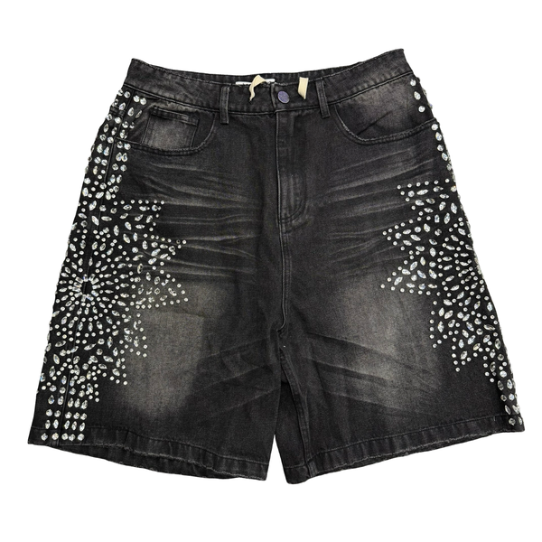 Vale Forever Siren Jean Shorts Black