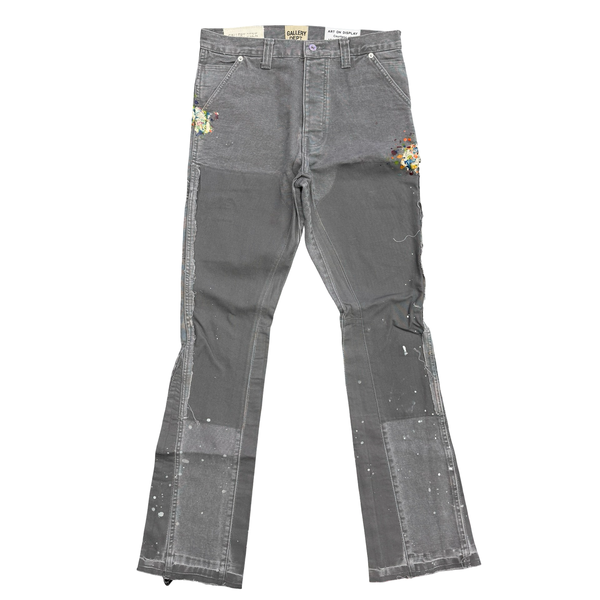 Gallery Dept. Carpenter Paint Splatter Jeans Charcoal