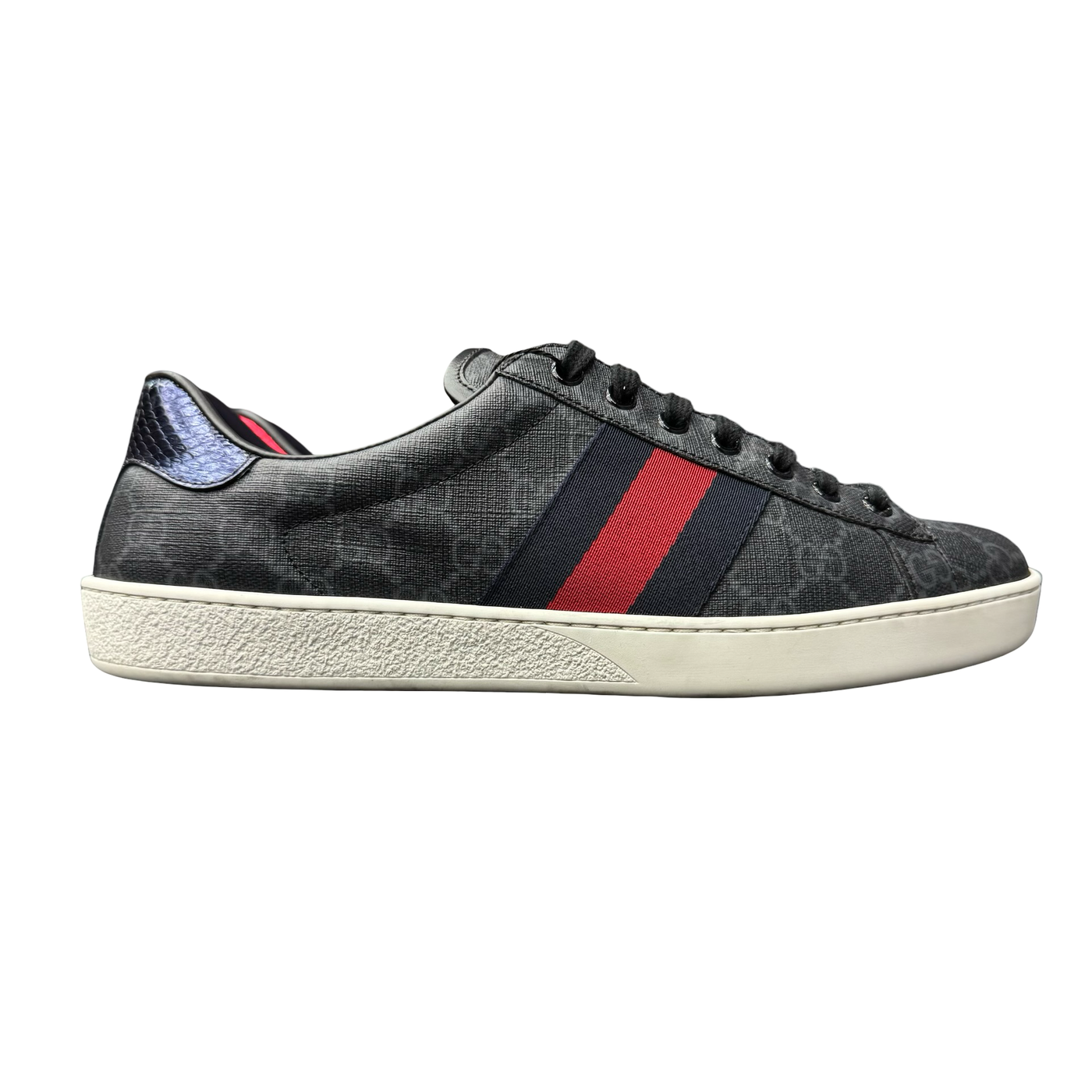 Gucci GG Ace Supreme Black Low Top Sneaker