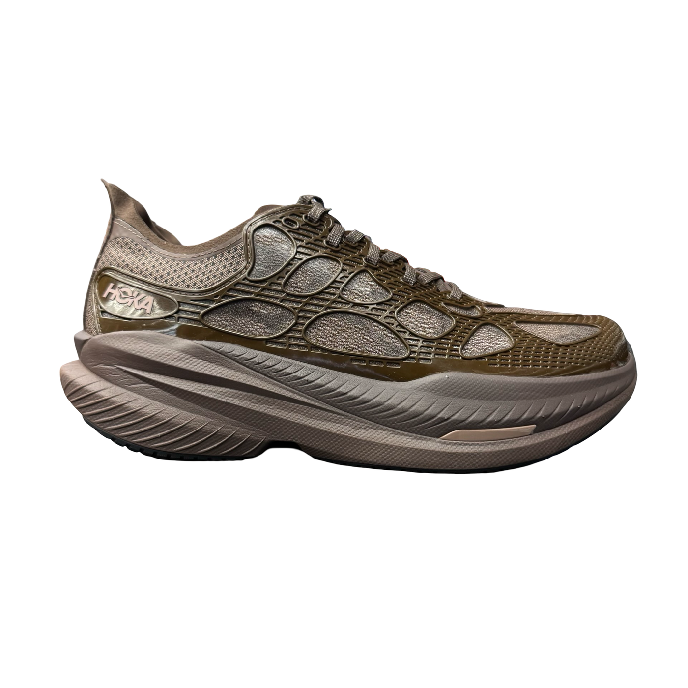 Hoka U Mach x Caged Sneakers Walnut Brown