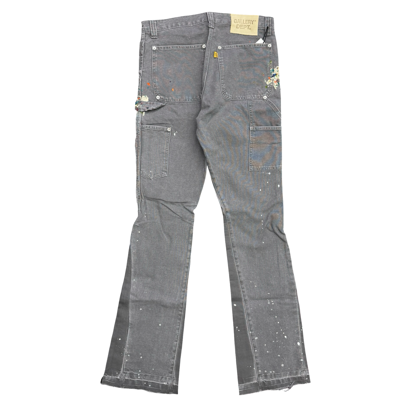 Gallery Dept. Carpenter Paint Splatter Jeans Charcoal