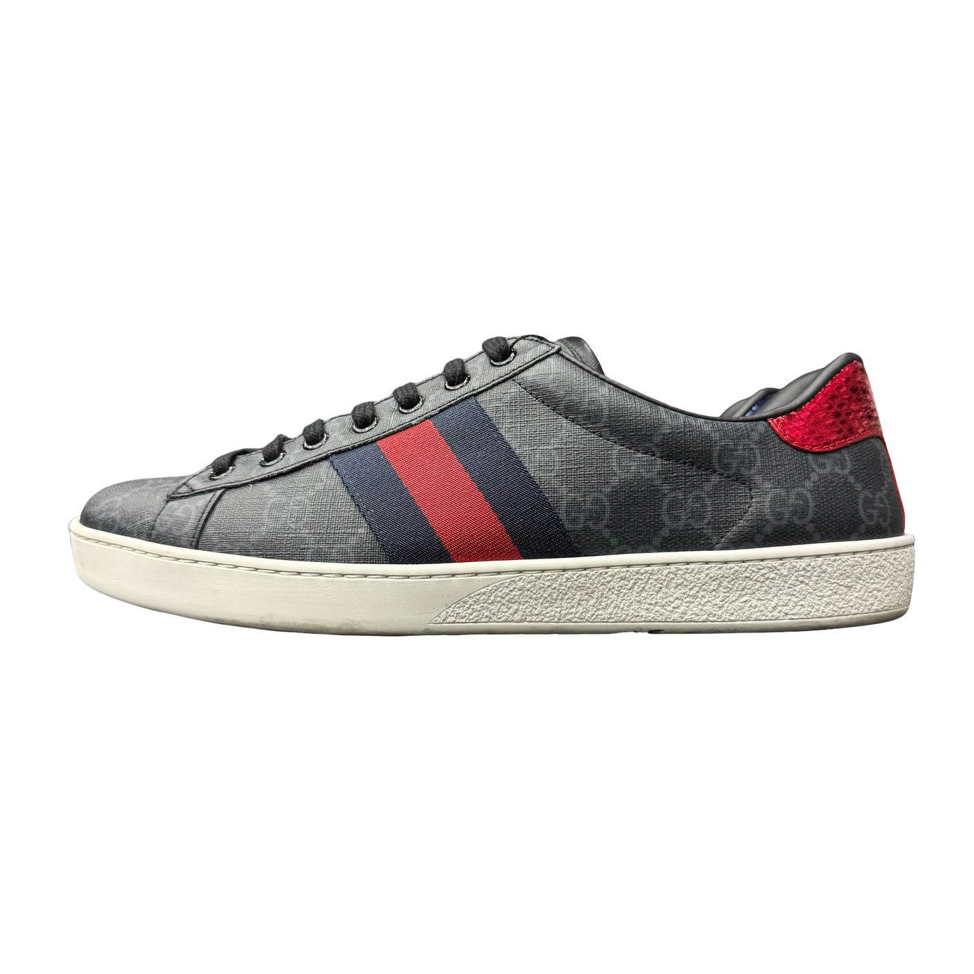 Gucci GG Ace Supreme Black Low Top Sneaker