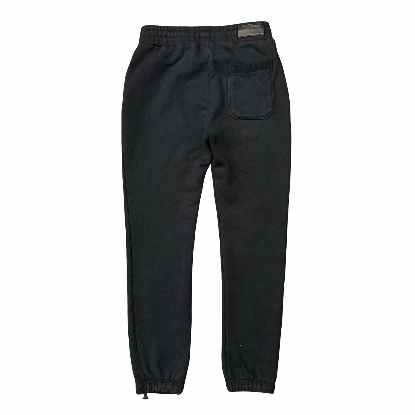 Amiri Leopard Applique Sweatpants Black