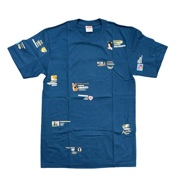 Supreme Upset Tee Indigo
