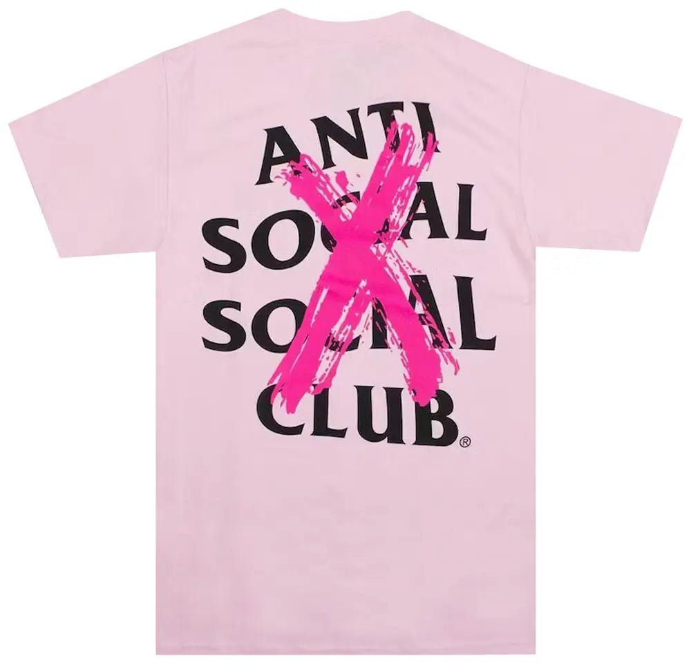 Anti Social Social Club Cancelled T-Shirt Pink