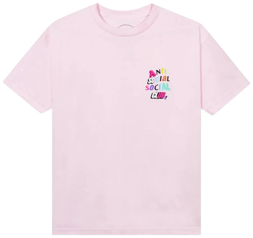 Anti Social Social Club The Real Me T-Shirt Pink