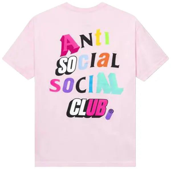 Anti Social Social Club The Real Me T-Shirt Pink