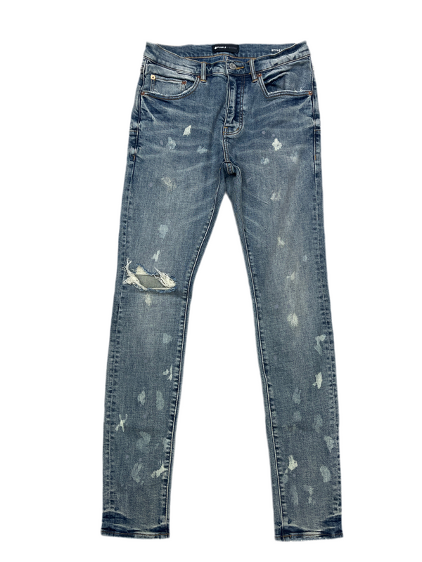 Purple Brand Low Rise Skinny Jeans