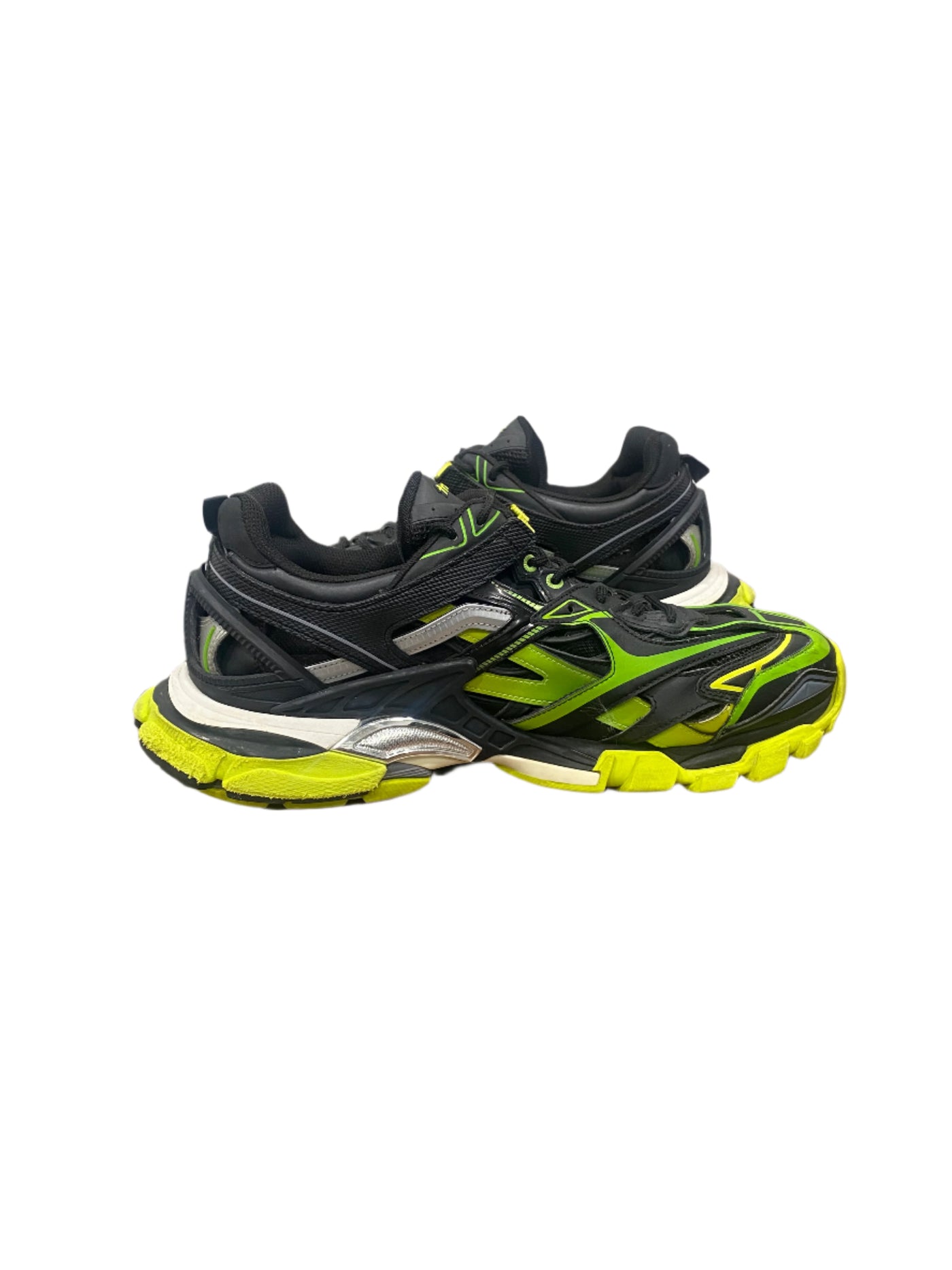 Balenciaga Track Sneakers Black Fluorescent Yellow