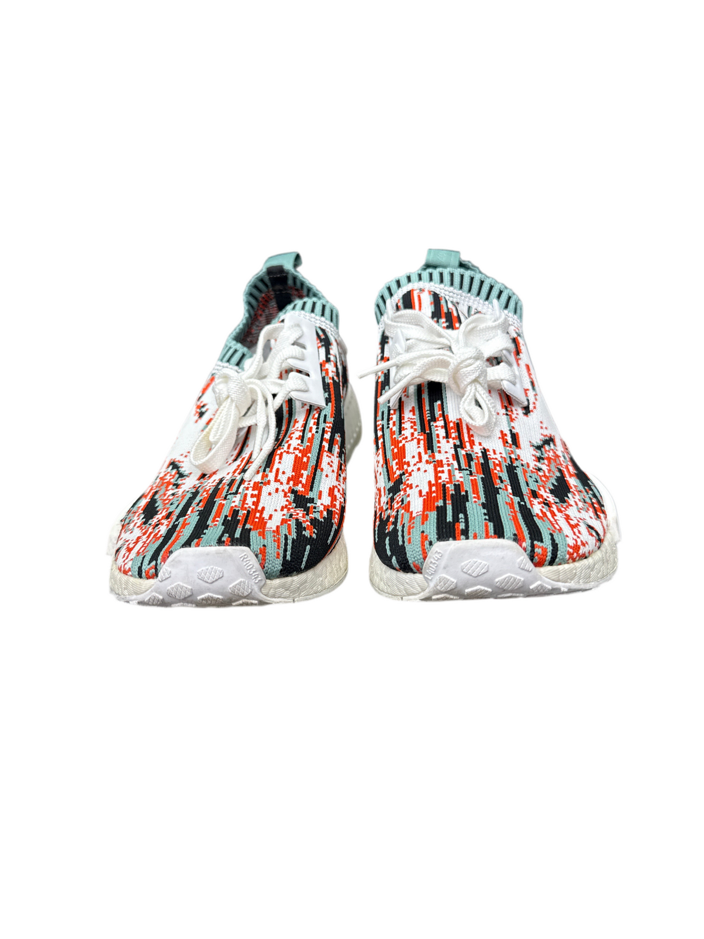 Adidas NMD R1 Sneakersnstuff Datamosh Collegiate Orange