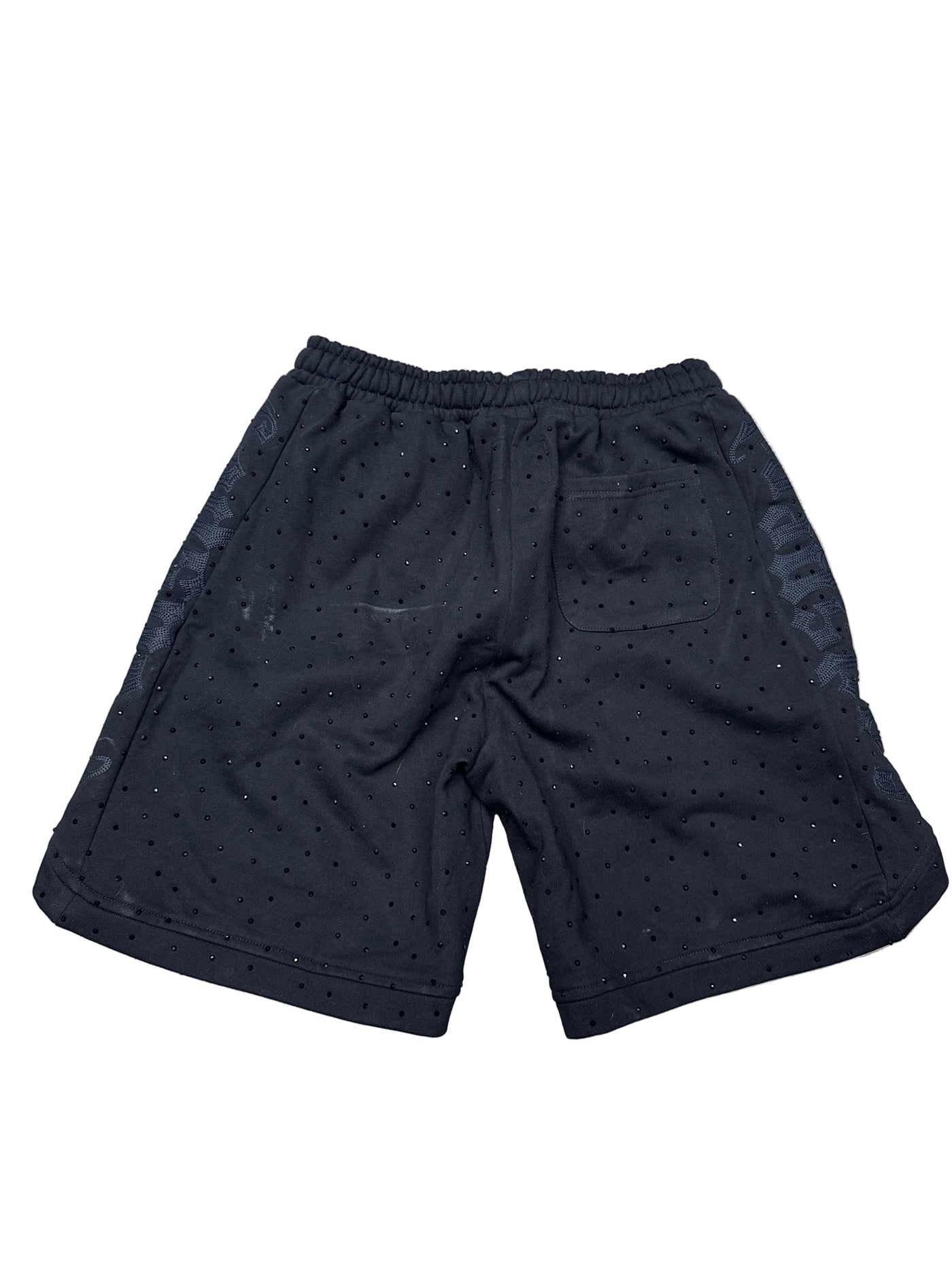 Godspeed Courtside Shorts Black Bedazzled
