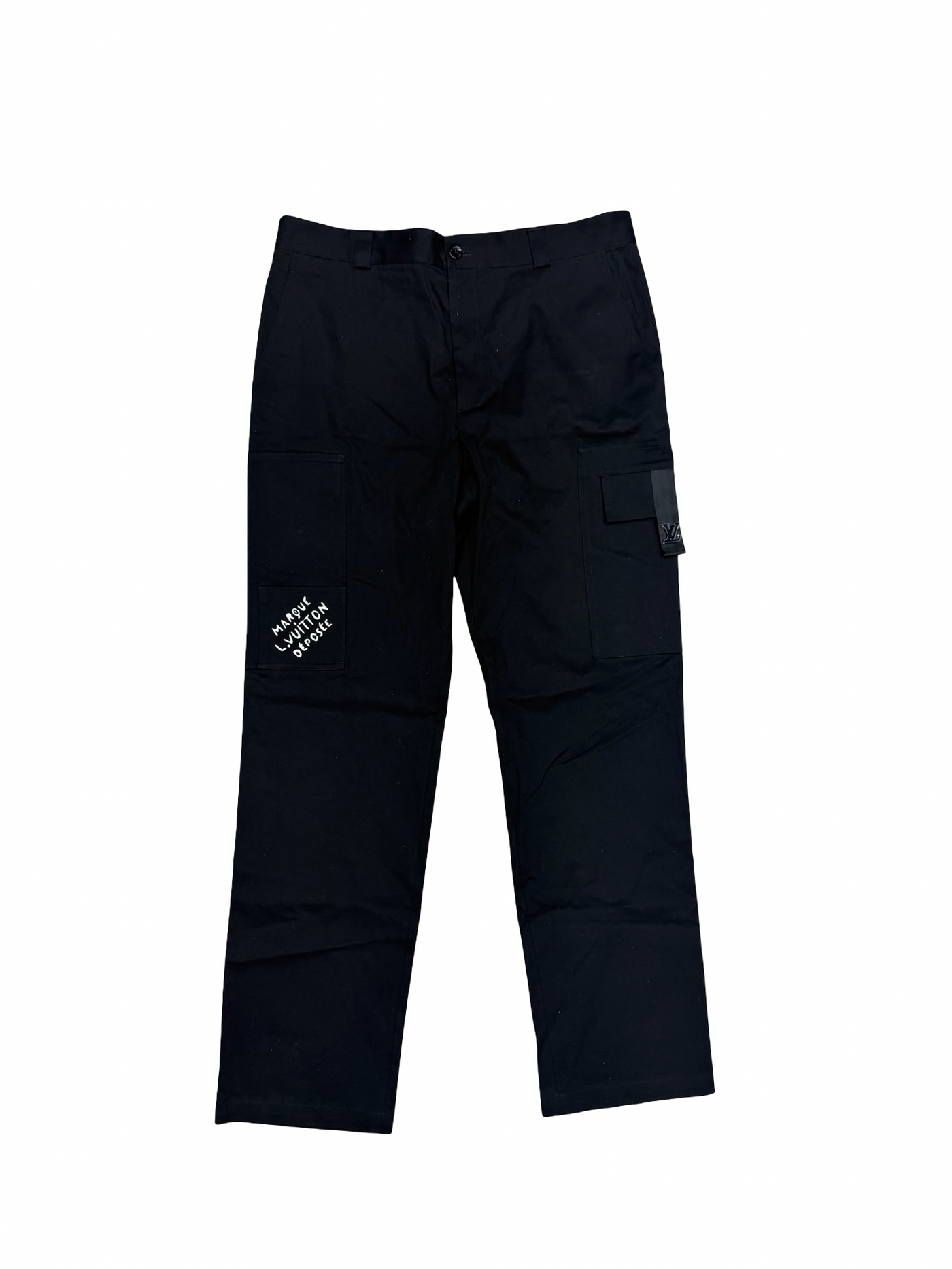 Louis Vuitton Cargo Black Pants Marque L Vuitton Déposée