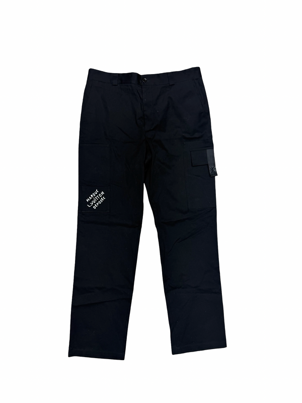 Louis Vuitton Cargo Black Pants Marque L Vuitton Déposée