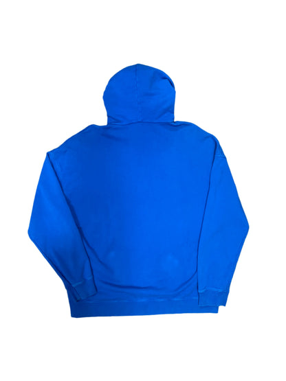 Givenchy Logo Printed Hoodie Blue