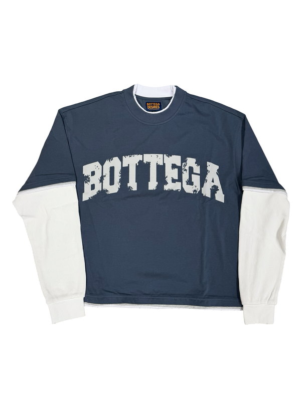 Bottega Desires War L/S Navy