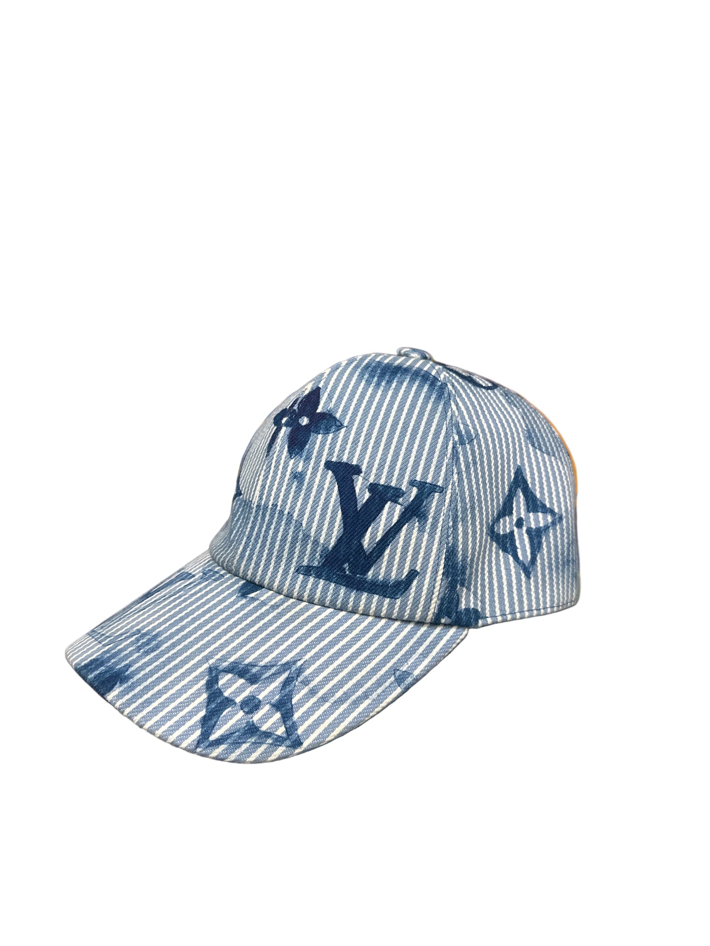 LV Watercolor Monogram Hickory Stripes Hat
