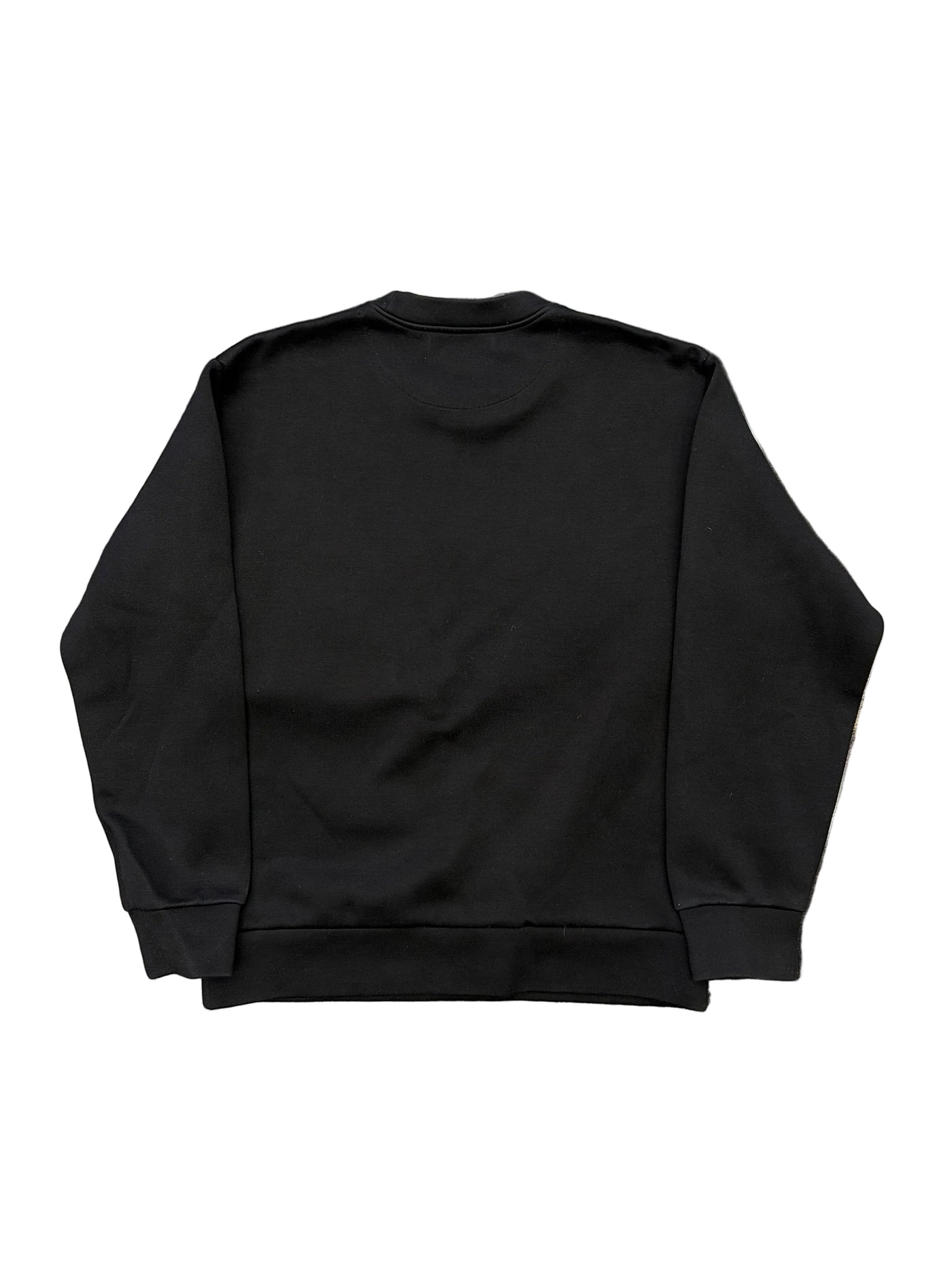 Prada Triangle Logo Nylon Patch Sweatshirt Black