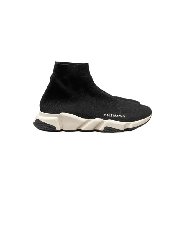 Balenciaga Speed Runners Black White