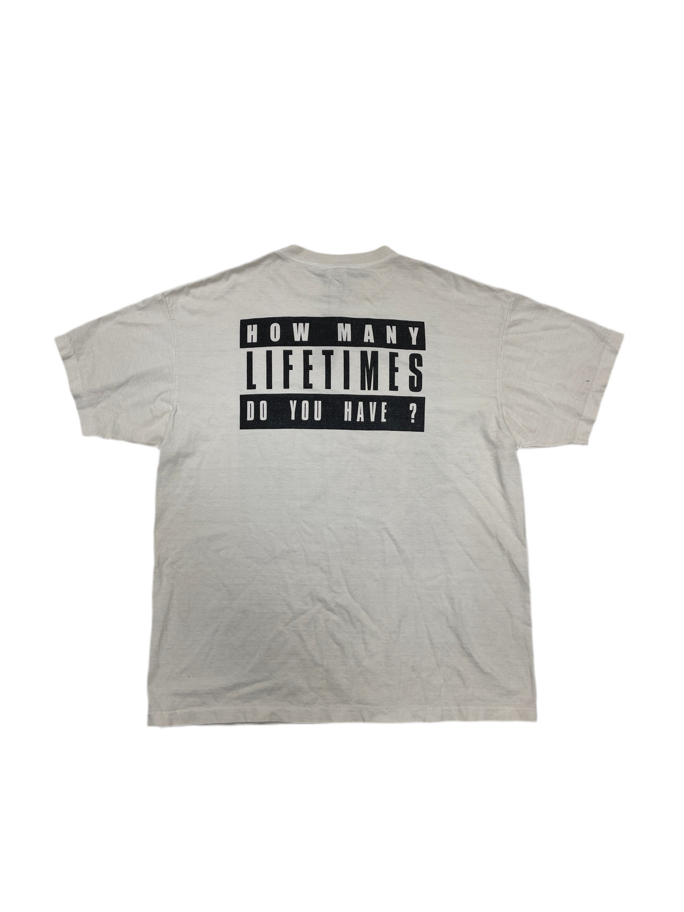 Saint Michael x Denim Tears Lives Crew T-Shirt White