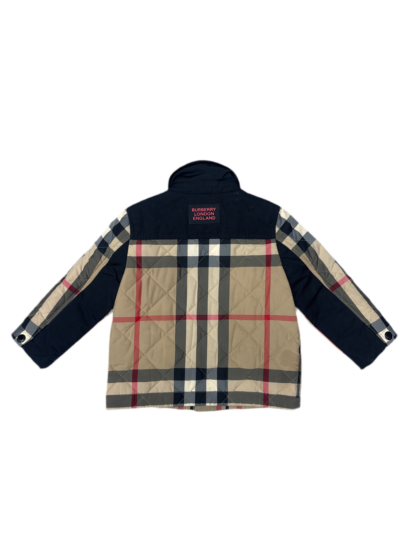 Burberry Kids Archive Check Quilted Jacket